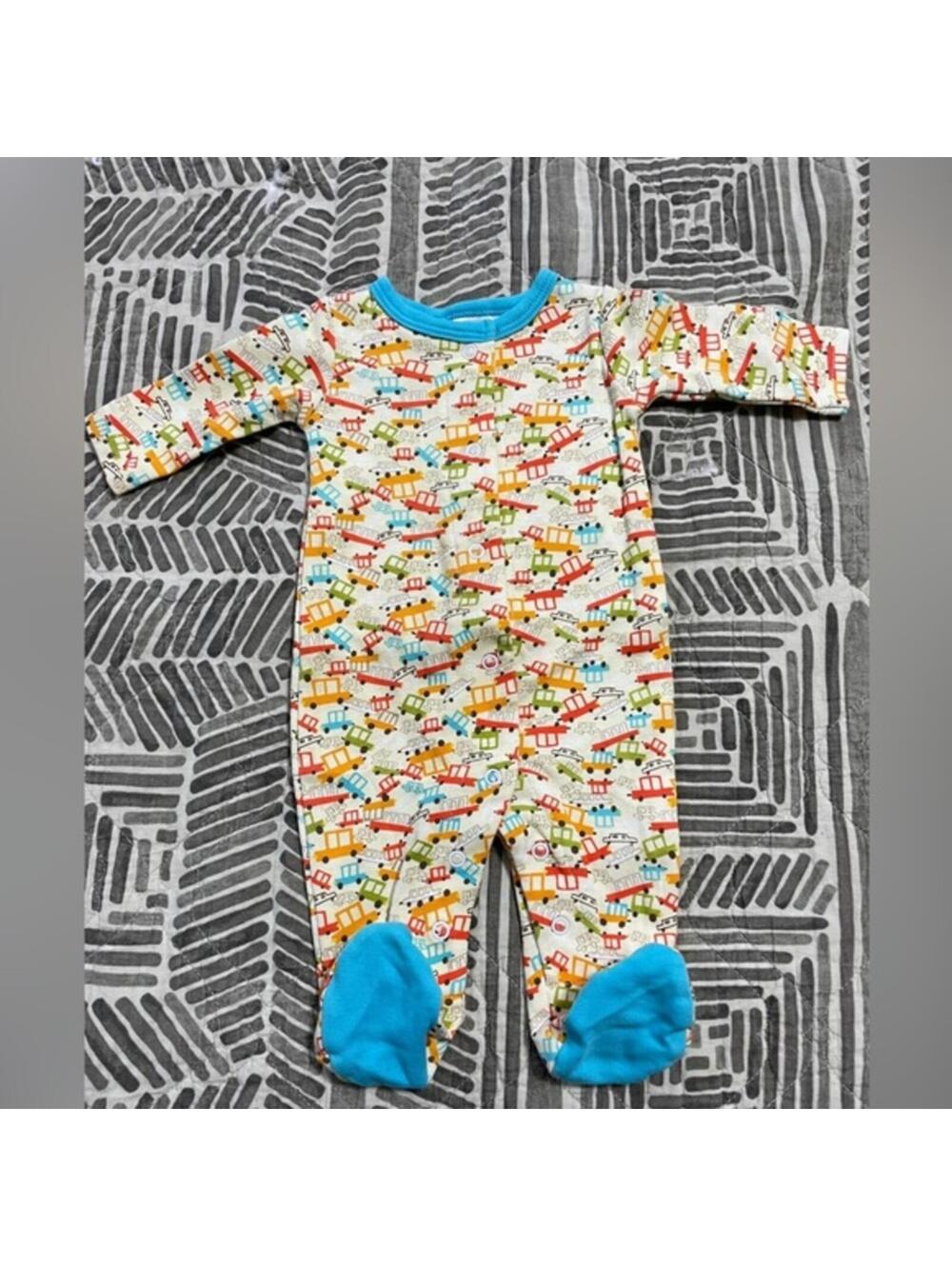 Zutano train newborn bodysuit